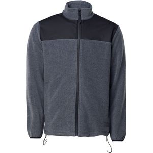 Rains - Fleece Zip Vest Grijs - Heren - Maat S/M - Regular-fit