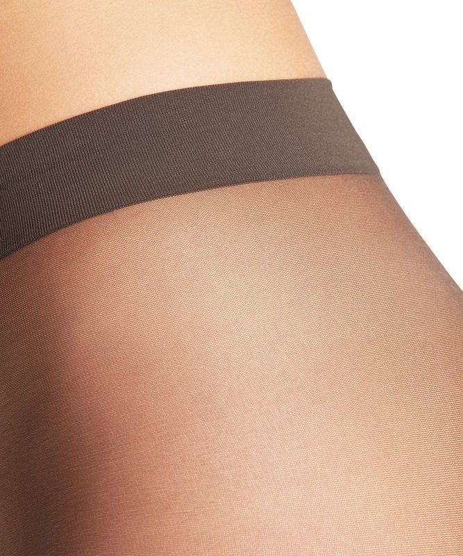 FALKE Pure Matt 20 DEN dames panty - anthracite - Maat: S