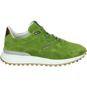 Floris van Bommel SFM-10082-50-04 - Volwassenen Lage sneakersVrije tijdsschoenen - Kleur: Groen - Maat: 40.5