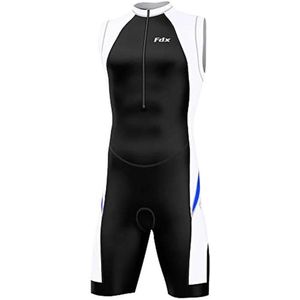 Lichtgewicht Triatlon Pak voor Duathlon - Sneldrogend en Ademend Mouwloos Bodysuit voor Outdoor Sport