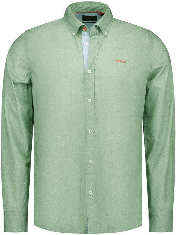 NZA Soft green Overhemd - 25GN508