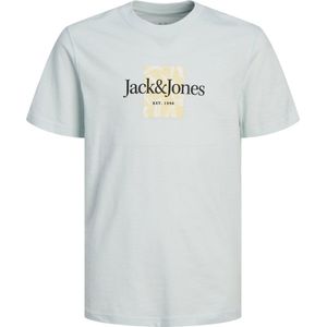 Jack & Jones t-shirt jongens - groen - JORlafayette - maat 128