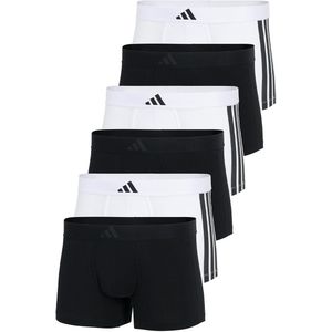 adidas Heren retro short / pant 6 pack Active Flex Cotton 3 Stripes