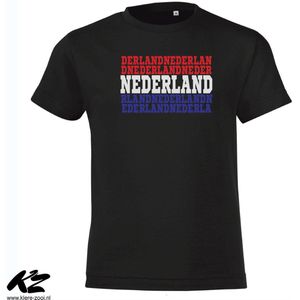 Klere-Zooi - Nederland - Kids T-Shirt - 128 (7/8 jaar)