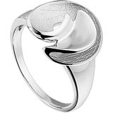 The Jewelry Collection Ring Gescratcht - Zilver