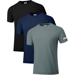 Trainingssweatshirts voor heren - UPF 40+, vochtafvoerend, korte mouwen