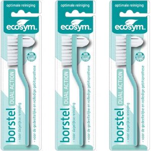 Ecosym Dagbehandeling Gebitsborstel - 3 stuks - Voordeelverpakking