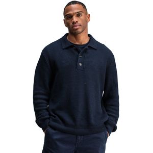 Butcher of Blue - Galway - Trui - Donkerblauw - Knopen