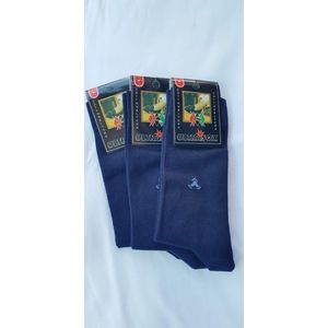 Nette heren katoenen sokken - 4 paar - 40/46 - blauw