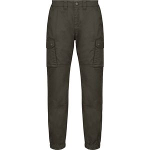 WK. Designed To Work Uniseks Cargobroek uniseks met elastische boord WK711 - Dark Khaki - 66 NL (60 FR)
