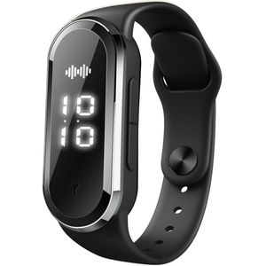 Ultrasone Anti-Muggen Armband – Oplaadbaar & Veilig, 3 Modi Bescherming, Siliconen Polsband voor Kinderen & Volwassenen, Tot 130 Uur Gebruik