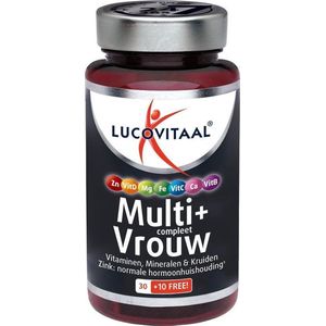 Lucovitaal Multivitamine Supplementen - Compleet Vrouw - 40 Tabletten