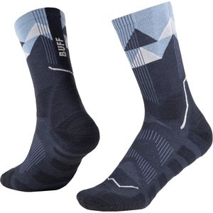 BUFF Thermonet Crew Socks, Unisex, Marineblauw, Sokken, maat: 36-38