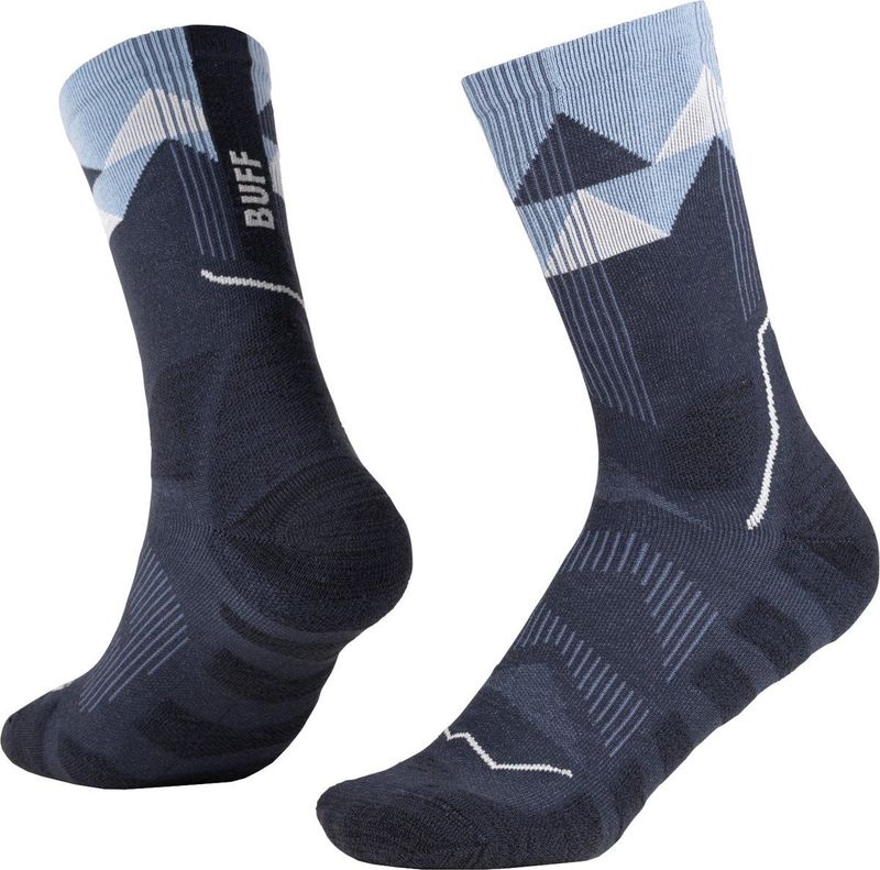 BUFF Thermonet Crew Socks, Unisex, Marineblauw, Sokken, maat: 36-38