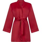 Hunkemöller - Badjas - Donkerrood - Kort