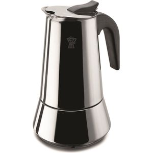 Pezzetti espressomaker - koffiemaker - 10 kops - roestvrijstaal - inductie - gas - elektrisch - percolator