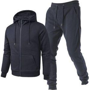 Overall voor heren van fleece met ritssluiting XXL in blauw