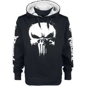 The Punisher Skull Heren Trui met capuchon - zwart - M