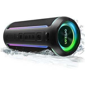 Mygroot - Luidspeaker - Bluethooth - IPX7 bluethooth-box - TWS stereo - RGB verlichting - 30 uur afspelen.