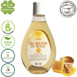 Sulfaatvrije douchegel | 300ml | Honing | Le Sérail | Franse Marseillezeep Ambacht