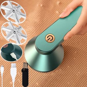 2-in-1 elektrische ontharingsapparaat, oplaadbaar, met USB-oplaadfunctie, wit/groen