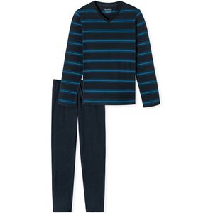 Schiesser - Jumpsuit - Blauw