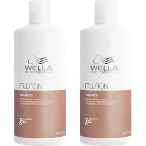 Wella Fusion Shampoo 500ml - 2 Stuks - Voordeelverpakking