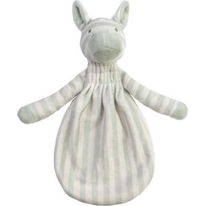 Happy Horse Zebra Zac Knuffeldoekje - Blauw - Baby cadeau