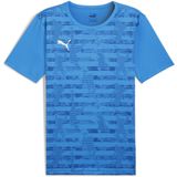 Puma - Rise Graphic - T-shirt - Blauw - Korte Mouwen
