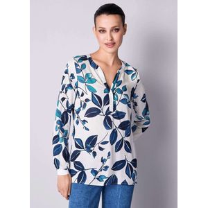 Alba Moda Bluse Bluse mit floralem Dessin
