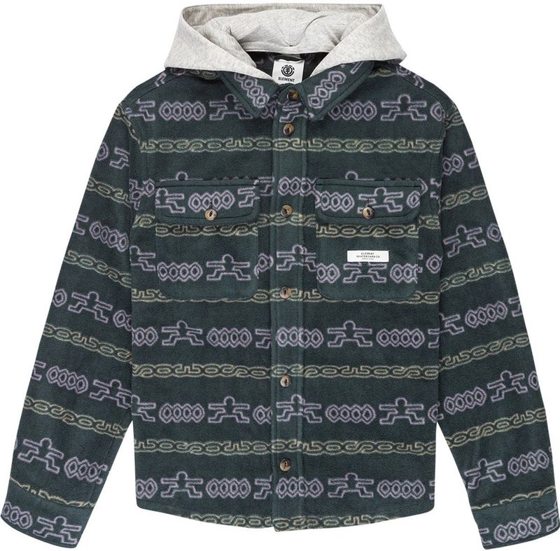 Element Polar Fleece Jas Blauw,Grijs 14 Years Jongens