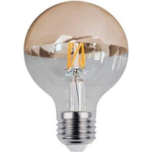 LED -Glühbirne E27 Filament 4W G95 Goldreflexion - Warm wit licht - Verre - Or - SILUMEN