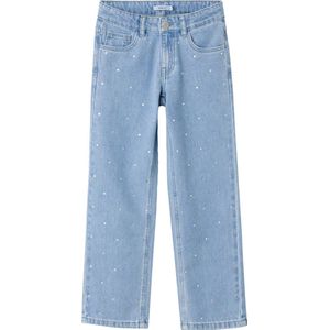 Name It Girl-Broek--LIGHT BLUE DENI-Maat 140