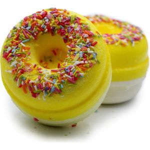 Bruisbal Bad Donut - Citroen Meringue - Handgemaakt - 180 gram - Bad Bomb