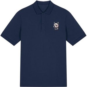 Polo - Lord Joe - M - french navy - ringgesponnen biologisch katoen