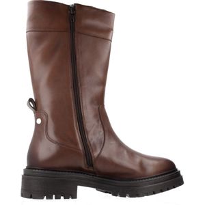 Geox - Iridea - Dameslaarzen - Hoogwaardig Leer - Zwart - Geventileerd