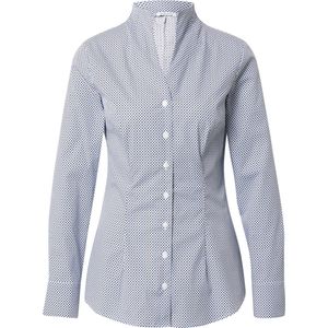 Seidensticker blouse Blauw-38 (M)