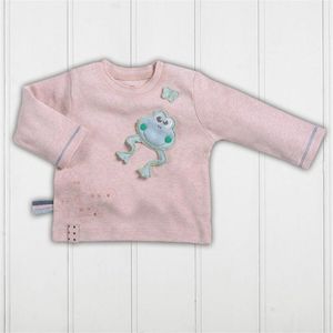 Organicera Organic sweatshirt met lange mouwen roze Roze 18-24m