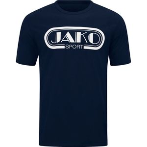 Jako - Retro T-Shirt - Marine - Heren
