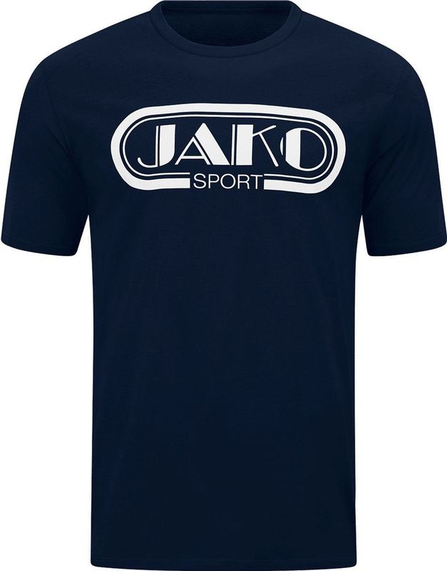 Jako - Retro T-Shirt - Marine - Heren