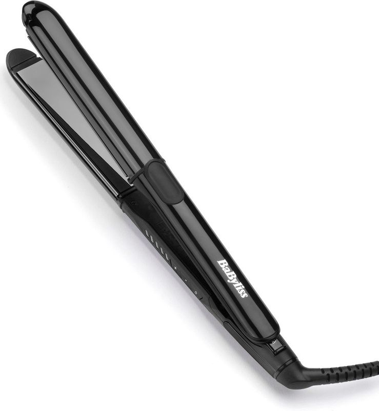 BaByliss - Straight & Curl ST486E - Stijltang - 28mm True Titanium Platen - Ionische Krultang - 5 Temperatuurinstellingen van 150°C tot 230°C