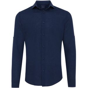 TRESANTI | CABRINI | Linnenmix shirt | Navy | Size M