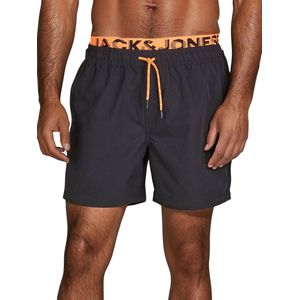 Jack & Jones Heren Short MAUI JJSWIM regular fit Zwart XXL Volwassenen