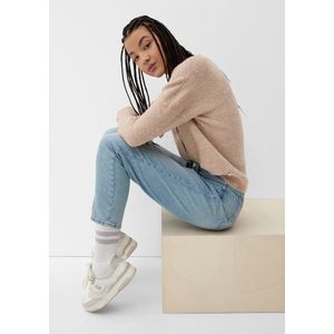 Q/S By S.oliver gebreid vest Beige Gemêleerd-Xl