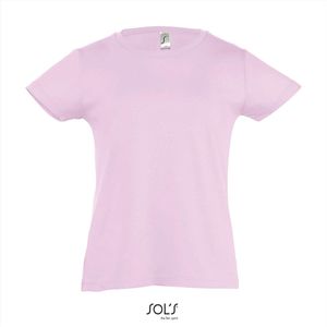 SOL'S Kids´ T-Shirt Girlie Cherry L225K - Medium Pink - 8 years (118/128)