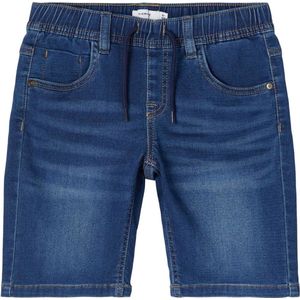 Name it Kinderkleding Jongens Jeans Bermuda Broek Ryan Dnmthayers Dark Blue - 128