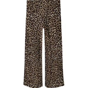 Broek - Jersey - Wijde Pijpen - All-over Print - Elastische Taille