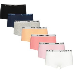 Vingino - Hipster 7 Pack Multicolor Pink - Maat: 98-104