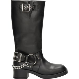 Steve Madden Beau-C dames bikerboot - Zwart - Maat 39