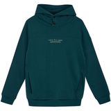 Indian Blue Jeans - Hoodie Chest & Backprint - Donkergroen